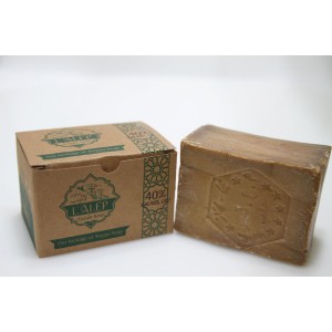 1 piece of (40% Laurel Oil Traditional Aleppo Soap) 190g±\bar