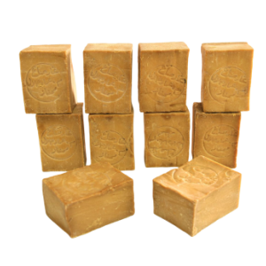 10 bars of (25% Laurel Oil Traditional Aleppo Soap) 190g±\bar