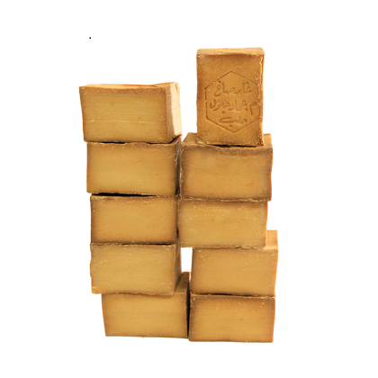 10 bars of (40% Laurel Oil Traditional Aleppo Soap) 180g±\bar