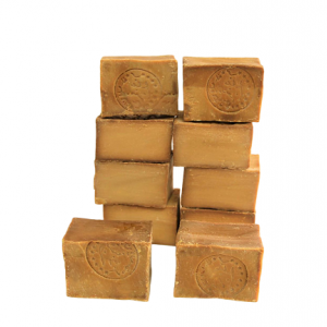 10 bars of (40% Laurel Oil Traditional Aleppo Soap) 190g±\bar