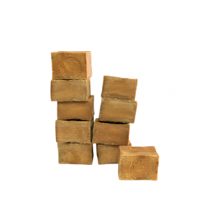 10 pieces of (5% Laurel Oil Traditional Aleppo Soap) 190g±\bar