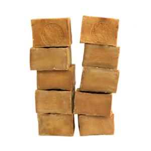 10 pieces of (5% Laurel Oil Traditional Aleppo Soap) 190g±\bar