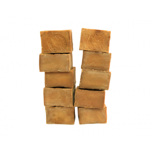 10 pieces of (5% Laurel Oil Traditional Aleppo Soap) 190g±\bar