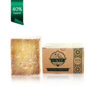 1 bar of (40% Laurel Oil Traditional Aleppo Soap) 190g±\bar