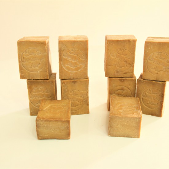 10 pieces of (16% Laurel Oil Traditional Aleppo Soap) 190g±\bar