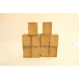 10 pieces of (16% Laurel Oil Traditional Aleppo Soap) 190g±\bar