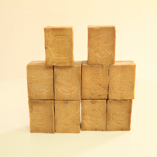 10 pieces of (16% Laurel Oil Traditional Aleppo Soap) 190g±\bar