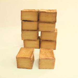 10 pieces of (32% Laurel Oil Traditional Aleppo Soap) 190g±\bar