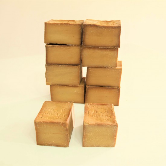 10 pieces of (32% Laurel Oil Traditional Aleppo Soap) 190g±\bar